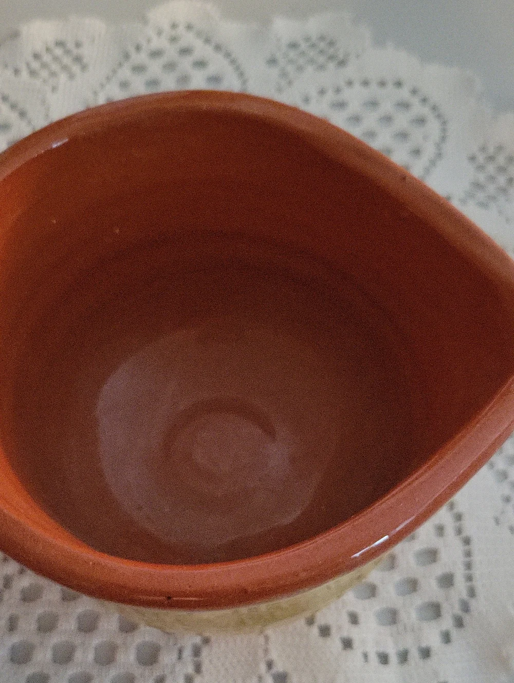 handmade terracotta creamer